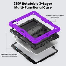 Forestl Digital iPad Pro 13 (2024) Stand Case Pc Silikon Ekran Filmi omuz Askısı Tablet Kılıfı (Yurt Dışından)