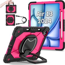 Forestl Digital iPad Air 13 (2024) Stand Case Silikon Pc Tablet Kılıfı (Yurt Dışından)