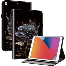 Forestl Digital iPad Air (2013) AIR 2 ipad 9.7 Inç (2017 2018) Kalem Yuvalı Deri Kart Tutucu Tablet Kılıfı (Yurt Dışından)