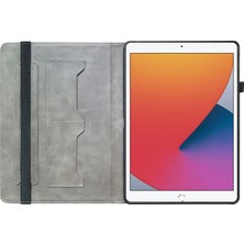 Forestl Digital iPad Air (2013) AIR 2 ipad 9.7 Inç (2017 2018) Kalem Yuvalı Deri Kart Tutucu Tablet Kılıfı (Yurt Dışından)