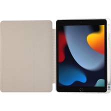 Forestl Digital iPad 10.2 (2019 2020 2021) Deri Üç Katlı Stand Tablet Kılıfı (Yurt Dışından)