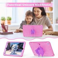 Forestl Digital iPad 10.2 (2019 2020 2021) Silikon Pc Unicorn Standı Omuz Askılı Tablet Kılıfı (Yurt Dışından)