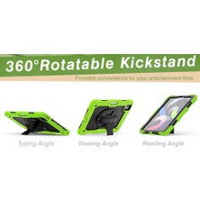 Forestl Digital Apple iPad Pro 11 Inç Pc Silikon 360° Dönebilen Stand Kullanışlı Askılı ve Omuz Askılı Tablet Kılıfı (Yurt Dışından)