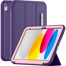 Forestl Digital iPad 10.9 (2022) IPAD 10. Nesil Pu Deri Akıllı Otomatik Uyandırma uyku Katlanır Stand Folio Tablet Kılıfı (Yurt Dışından)