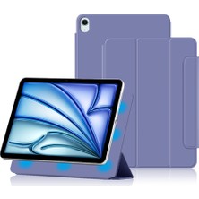 Forestl Digital iPad Air 11 (2024 M2) Standlı Manyetik Pu Deri Flip Tablet Kılıfı (Yurt Dışından)