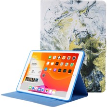 Forestl Digital Desen Baskı Kartı Yuvası iPad 10.2 (2019 2020 2021) Deri Tablet Kılıfı (Yurt Dışından)