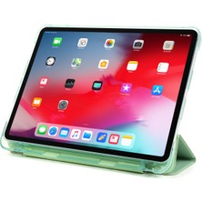 Forestl Digital Üç Katlı Stand Deri Koruyucu iPad Pro 12.9 Kalem Yuvası (2022 2021 2020 2018) Tablet Kılıfı (Yurt Dışından)