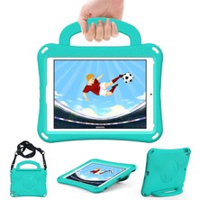 Forestl Digital iPad Air (2013) AIR 2 Futbol Desenli Eva Koruyucu Saplı Nane i Tablet Kılıfı (Yurt Dışından)