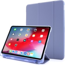 Forestl Digital Üç Katlı Stand Deri Koruyucu iPad Pro 12.9 Kalem Yuvası (2022 2021 2020 2018) Tablet Kılıfı (Yurt Dışından)