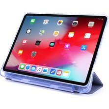 Forestl Digital Üç Katlı Stand Deri Koruyucu iPad Pro 12.9 Kalem Yuvası (2022 2021 2020 2018) Tablet Kılıfı (Yurt Dışından)