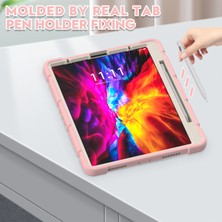 Forestl Digital King Kong Serisi 3 Katmanlı Tam Vücut Koruma iPad Pro 12.9 Manyetik Kalem Tutuculu Tablet Kılıfı (Yurt Dışından)