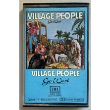 GMR Village People Go West Kaset (Orjnal Dönem Gmr Singapur Baskı Kaset)