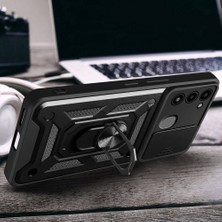 Elsah Tecno Spark 8c Kılıf Magnetik Standlı Kamera Korumalı Uyumlu Titanshield Kılıf Üstün Dayanıklılık.