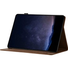 Forestl Digital iPad Air (2020 2022) Petek Baskılı Kart Yuvalı Deri Tablet Kılıfı (Yurt Dışından)