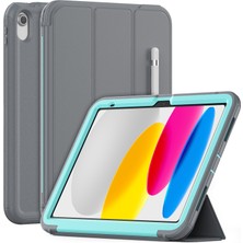 Forestl Digital iPad 10.9 (2022) IPAD 10. Nesil Pu Deri Akıllı Otomatik Uyandırma uyku Katlanır Stand Folio Tablet Kılıfı (Yurt Dışından)