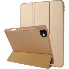 Forestl Digital iPad Pro 11 (2024) Koruyucu Pu Deri Üç Katlı Stand Tablet Kılıfı (Yurt Dışından)