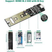 Gjob Type C Usb 3.1 To M.2 Nvme Ssd Type C Usb Nmve Çevirici