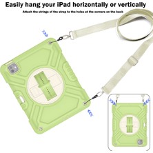 Forestl Digital iPad Pro 11 (2024) X Shaped Serisi Stand El Askısı Omuz Askılı Tablet Kılıfı (Yurt Dışından)