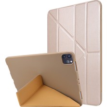 Forestl Digital iPad Pro 13 (2024) Origami Standı Pu Deri Silikon Tablet Kılıfı (Yurt Dışından)