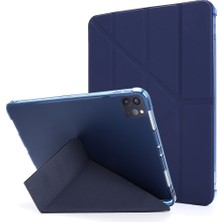 Forestl Digital iPad Pro 12 9 Inç (2021) Otomatik Uyandırma uyku Fonksiyonlu Deforme Edilebilir Standlı Deri Tablet Kılıfı (Yurt Dışından)