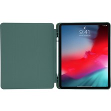 Forestl Digital iPad Pro 13 (2024) Cilt Dokunmatik Deri Üç Katlı Stand Kalem Tutuculu Tablet Kılıfı (Yurt Dışından)