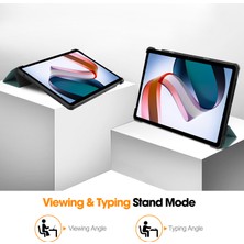 4u Sky Xiaomi Redmi Pad Se Üç Katlı Standı Pu Deri Tablet Kılıfı (Yurt Dışından)