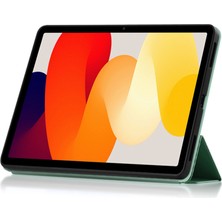 4u Sky Xiaomi Redmi Pad Se Için Üç Katlı Stand Çizilmeye Pu Deri Koruyucu Tablet Kılıfı (Yurt Dışından)