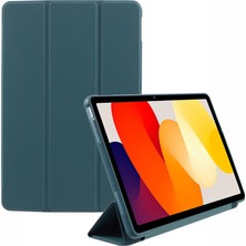 4u Sky Xiaomi Redmi Için Pad Se Pu Deri Üç Katlı Standı Petek Doku Koruyucu Tablet Kılıfı (Yurt Dışından)