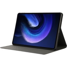 4u Sky Xiaomi Pad 6 Pad 6 Pro Için Otomatik Uyandırma Uyku Pu Deri Tpu Stand Tablet Kılıfı (Yurt Dışından)