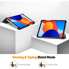 4u Sky Xiaomi Redmi Pad Se Anti Scratch Deri Standı Tablet Kılıfı (Yurt Dışından)