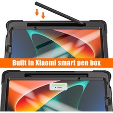 4u Sky Xiaomi Pad 5 Için 11 Inç 360 Dönme Çekme Pc El Bandı Silikon Tablet Kılıfı (Yurt Dışından)