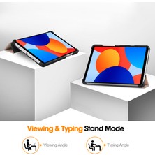 4u Sky Xiaomi Redmi Pad Se Için Deri Standı Tablet Kılıfı (Yurt Dışından)