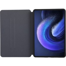 4u Sky Xiaomi Pad 6 Deri Katlanabilir Stand Iç Yumuşak Tpu Tablet Kılıfı (Yurt Dışından)