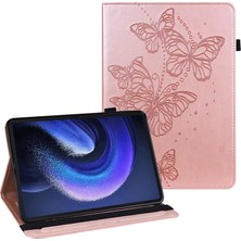 4u Sky Xiaomi Pad 6 Için Pu Deri Baskılı Cüzdan Fonksiyonu Standı Tablet Kılıfı (Yurt Dışından)