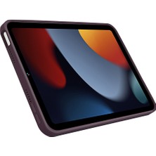 Forestl Digital Yumuşak Dokunuşlu Sıvı Silikon Çizilmez Mikrofiber Astar iPad Mini Kalem Yuvalı Koruma (2021) Tablet Kılıfı (Yurt Dışından)