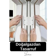 Svein Premium Kapı Pencere Soğuk Toz Geçirmez Izolasyon Fitili Kendinden Yapışkanlı Isı Yalıtım 2x5=10 mt