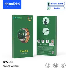 Hainoteko Rw-50 3 Kordonlu Android Ios Uyumlu Amoled Ekran Namaz Hatırlatıcı Tesbih Akıllı Saat