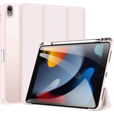 Forestl Digital Apple iPad 10.9 (2022) Yumuşak Tpu Pc Deri Kalem Tutuculu Üç Katlı Standlı Tablet Kılıfı (Yurt Dışından)