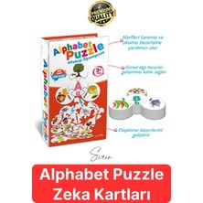 Svein Alphabet Puzzle Eğitici Öğretici Alfabe Zeka Kartları Ebeveyn Çocuk Etkileşimi Okul Öncesi Oyuncak