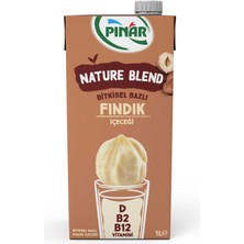 Pınar Nature Blend Bitkisel Bazlı Fındık Içeceği 1 L Vegan Laktozsuz