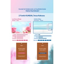 Kundal Dolap Içi Parfümlü Koku Kesesi Kundal Signature Rich Perfume Sachet La Vie En Rose 4 x 20 gr