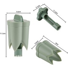 Yaxin 2'si 1 Arada Biber Tohumu Çıkarıcı, Acı Biber Tohumu Çıkarıcı Acı Biber Tohumu Çıkarıcı Meyve Sebze Için Sebze Üstlerini Dilimleme (Yurt Dışından)