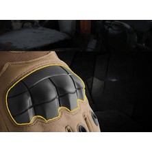 Motorcular ve Taktik Kullanıcılar Için Kış Koruyucu Eldivenler Haki ZS-002 (Yurt Dışından)