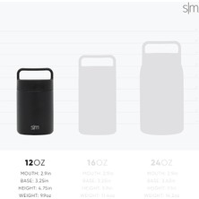 LWJG120 ，，gıda Kavanozu Termos | 12 Oz Için Yeniden Kullanılabilir Paslanmaz Çelik Vakum Yalıtımlı Sızdırmaz Öğle Yemeği Depolama. (Yurt Dışından)