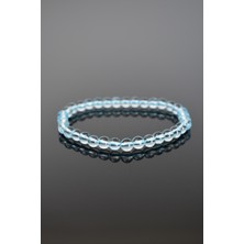 Safnaturel Topaz Doğaltaş Bileklik 5mm