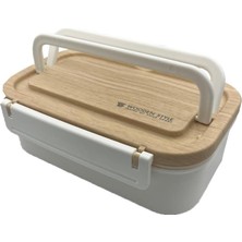Vagonlife  Çelik Lunch Box 800 ml WS-014 - Beyaz