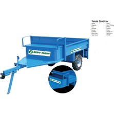 Yavuz Çapa Mini Römork Frenli 90*110