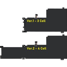 Modanom Lenovo 5B10W86945 ile Uyumlu Notebook Batarya Laptop Pil Ver.1 - 3 Cell L19L3PF2