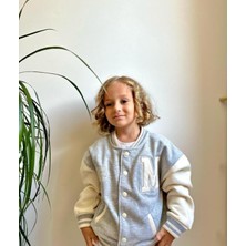 Juarmi Oversize Kız,erkek Çocuk Kolej Ceket