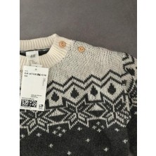 H&M Jakarlı Triko Kazak